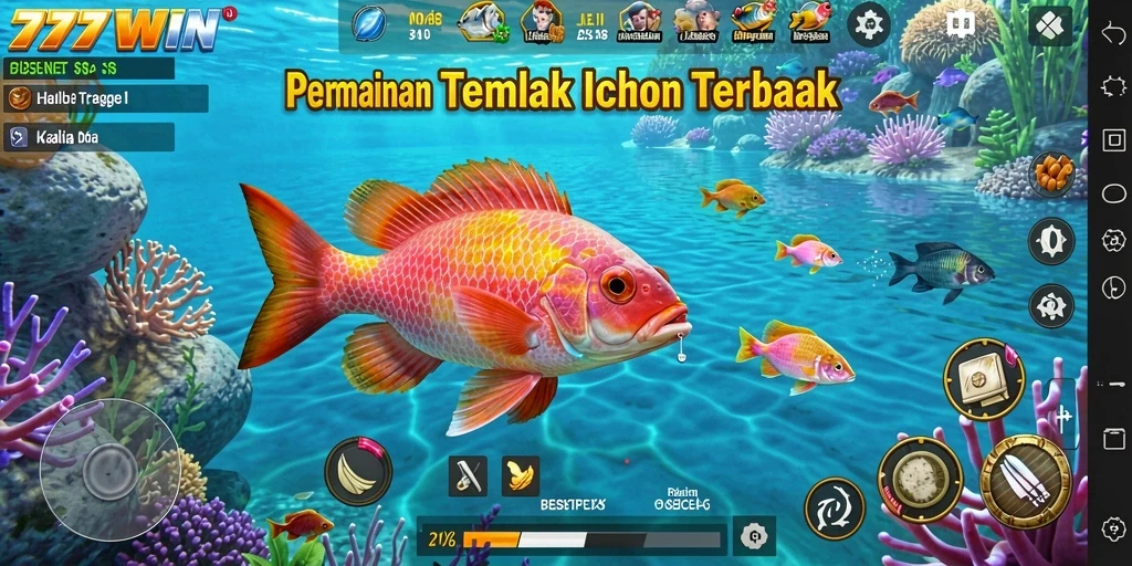 Screenshot gameplay Tembak Ikan yang seru di 777WIN.