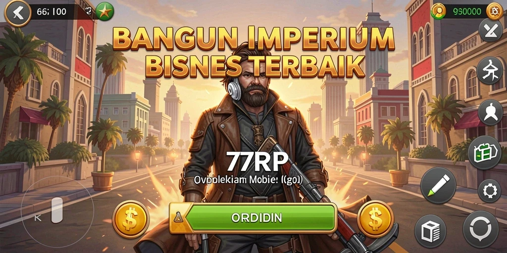 Tampilan gameplay dari 77RP yang mendalam dan menarik.