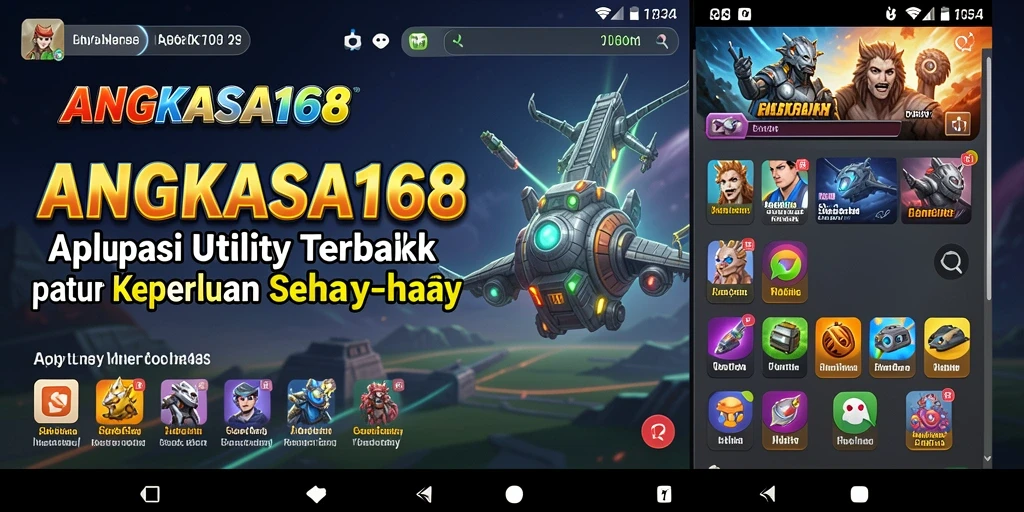 Tampilan utama ANGKASA168 yang intuitif dan menarik.