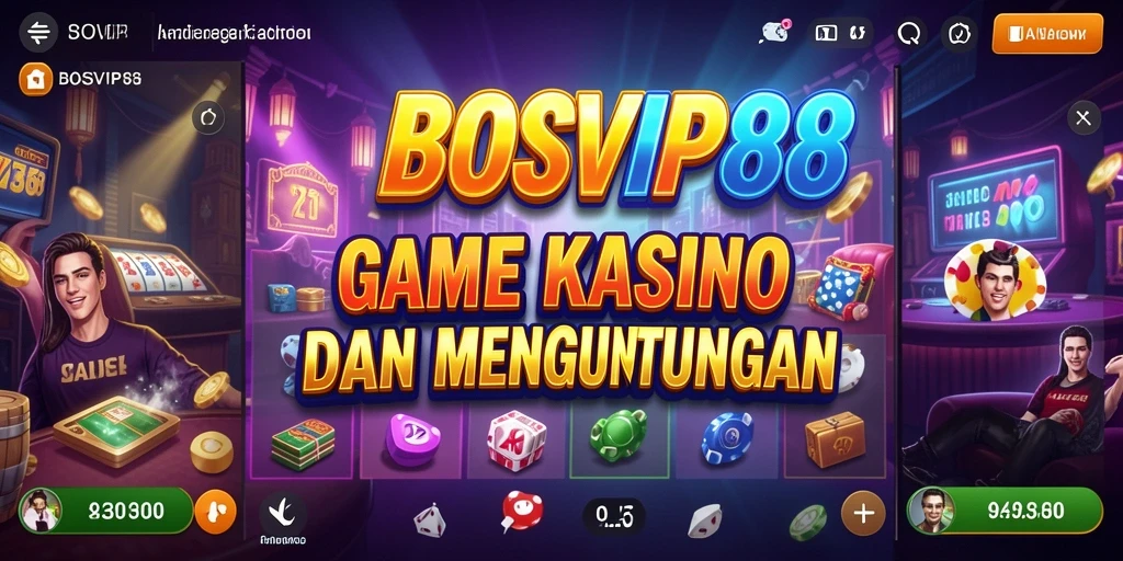 Gameplay seru dari BOSVIP88 yang penuh dengan aksi Kasino.