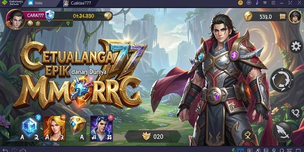 Tampilan gameplay yang menegangkan dan imersif dari CAKRA777.