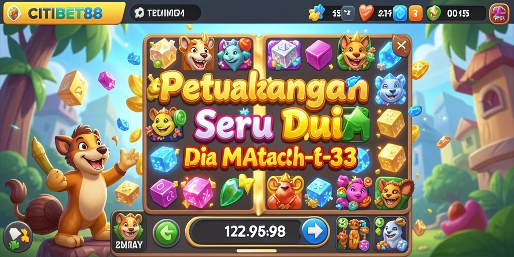 Tampilan gameplay CITIBET88 yang seru dan menantang.