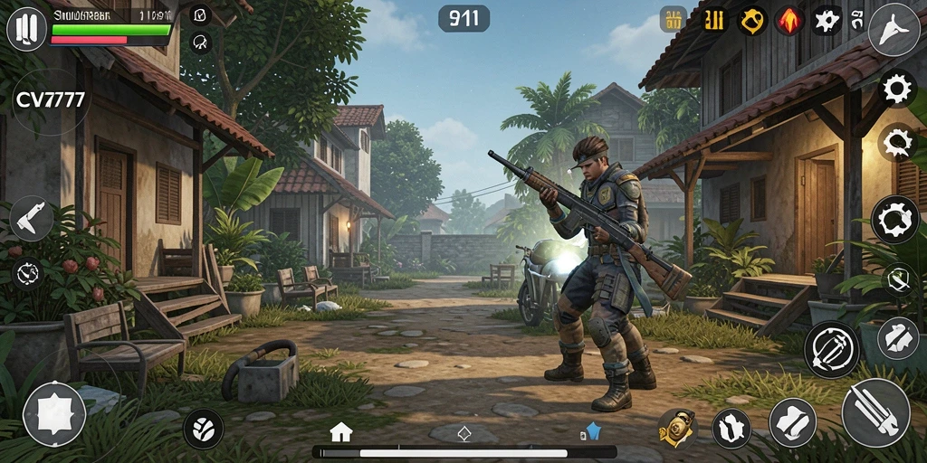 Tangkapan layar gameplay simulasi yang menarik dan realistis dari CV777.