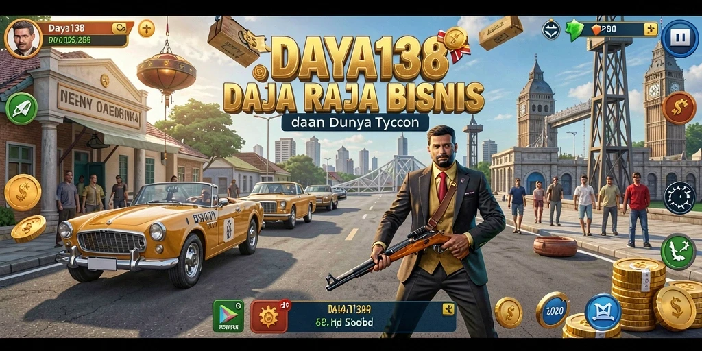 Tampilan menarik dari gameplay DAYA138 yang penuh strategi bisnis.