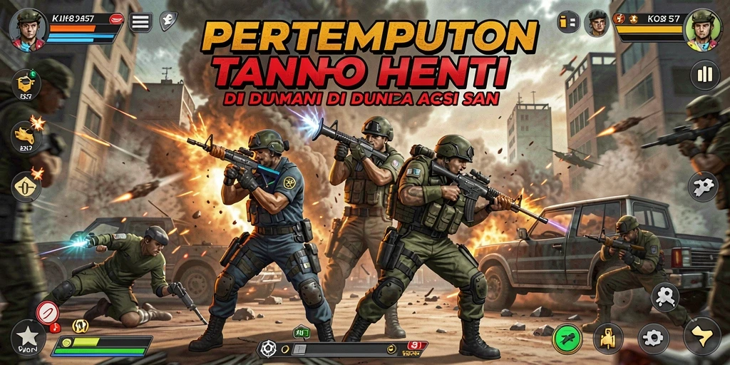 Screenshot gameplay KO857 yang menampilkan aksi seru dan grafis yang menakjubkan.