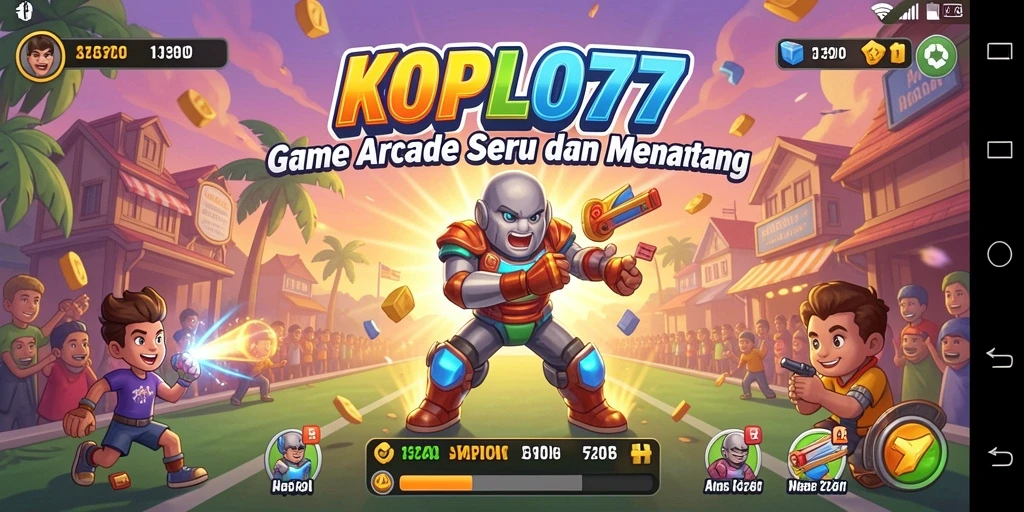 Screenshot gameplay KOPLO77 menampilkan suasana seru dan penuh warna.
