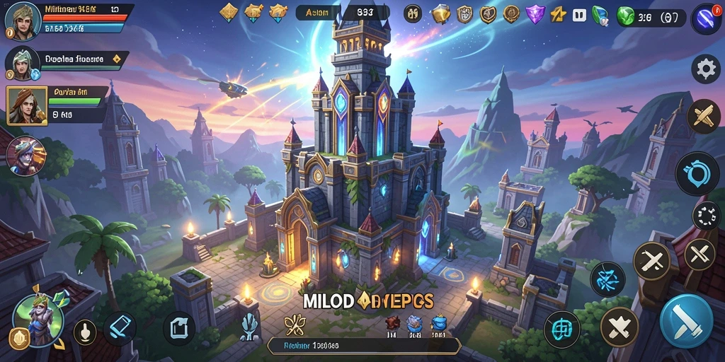 Screenshot gameplay Tower Defense di MILO4D yang seru dan menantang.