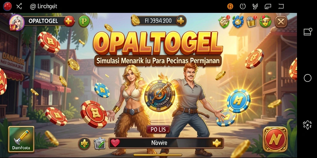 Tampilan gameplay OPALTOGEL yang menarik dan interaktif.