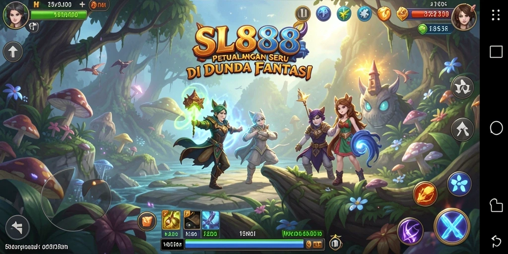Tampilan gameplay SL888 yang mengesankan dan penuh petualangan.