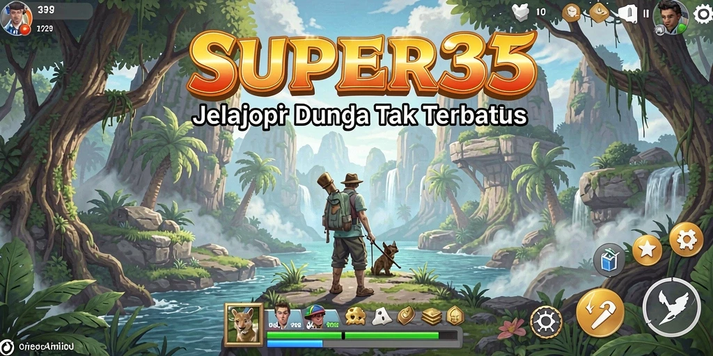 Tampilan gameplay <strong>SUPER33</strong> yang memukau di dunia Open World.