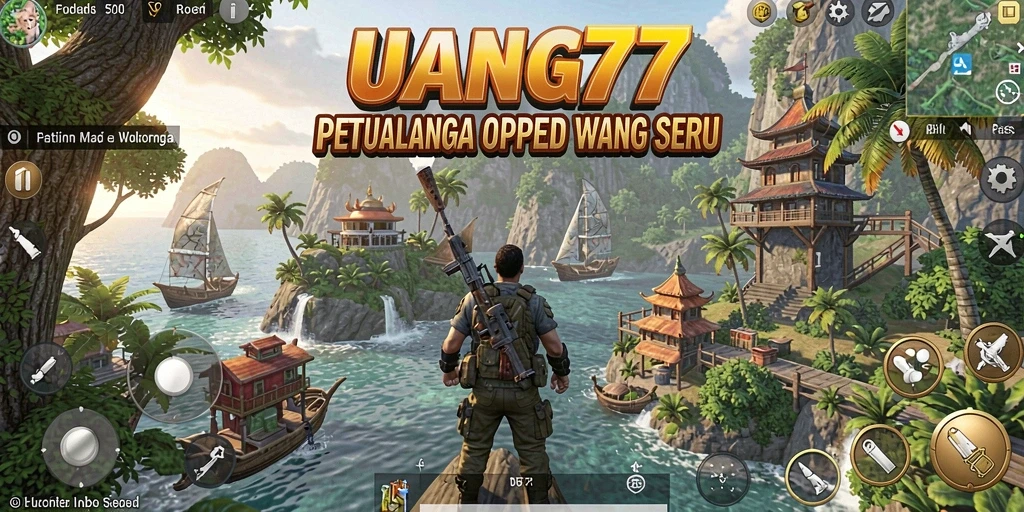 Tampilan gameplay UANG77 yang memukau di dunia Open World.